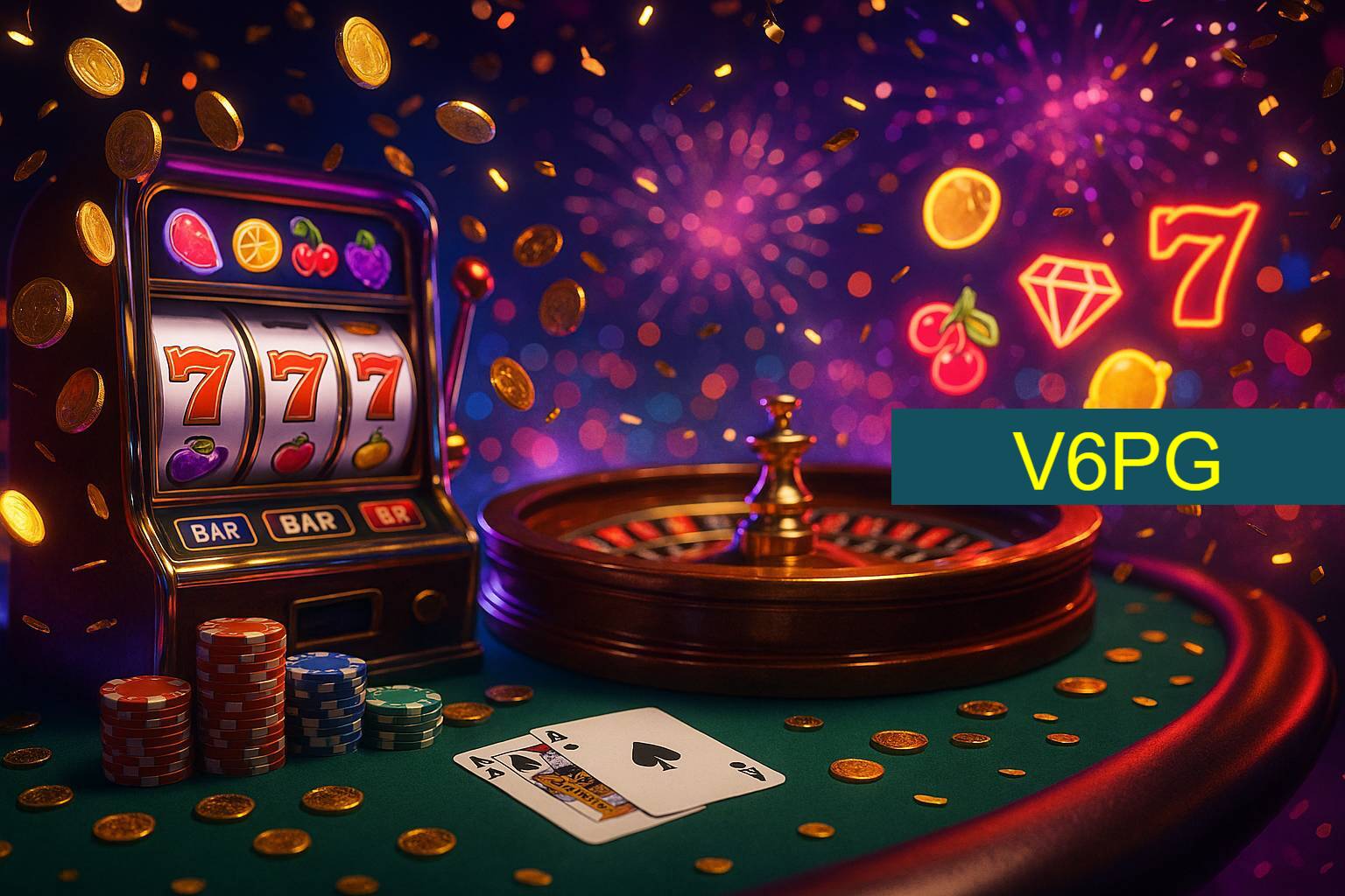 Jogos emocionantes no V6PG